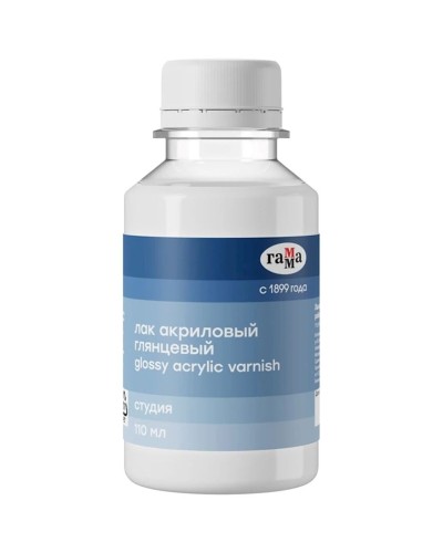 Akril üçün lak Гамма Студия, parlaq, 110 ml