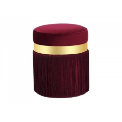 Пуфик 7, ткань, бордовый, 40x35x35 см Пуфик 7, ткань, бордовый, 40x35x35 см