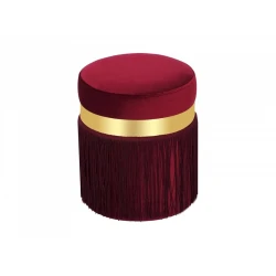 Пуфик 7, ткань, бордовый, 40x35x35 см Пуфик 7, ткань, бордовый, 40x35x35 см