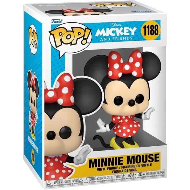 Фигурка Funko POP Disney: Mickey and Friends - Minnie Mouse, винил, 10 см, 3+ лет