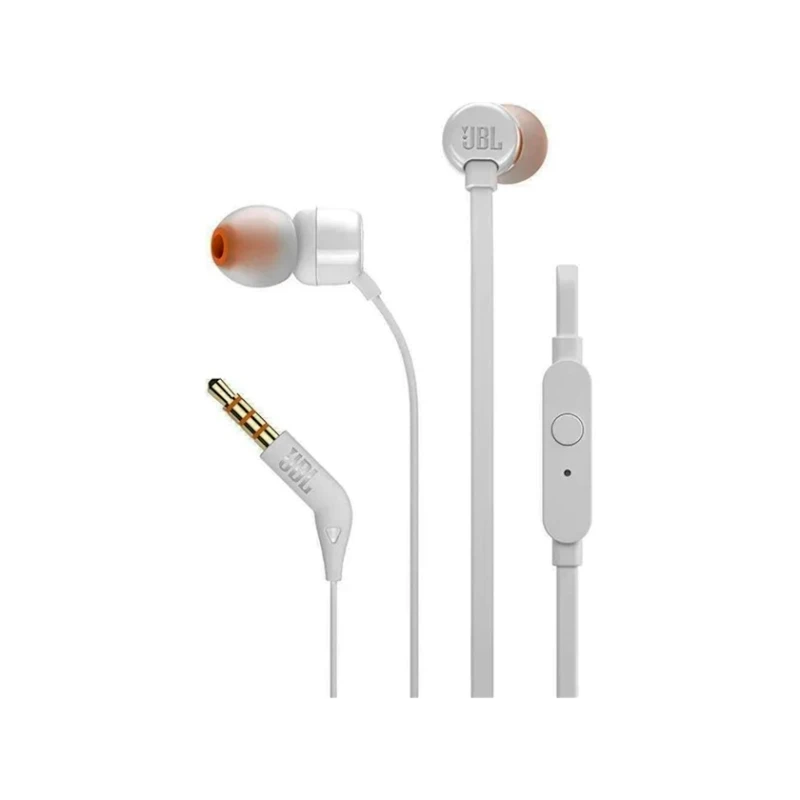 Проводные наушники JBL Tune 110 White Проводные наушники JBL Tune 110 White