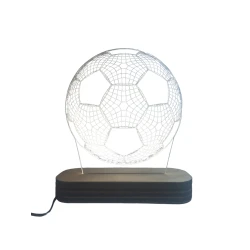 3D-gecə lampası tty01, 20x14 sm, yaşıl