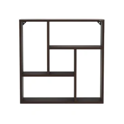 Divar rəfi Art Mebel 234, laminat, 58х61х15 sm, qəhvəyi