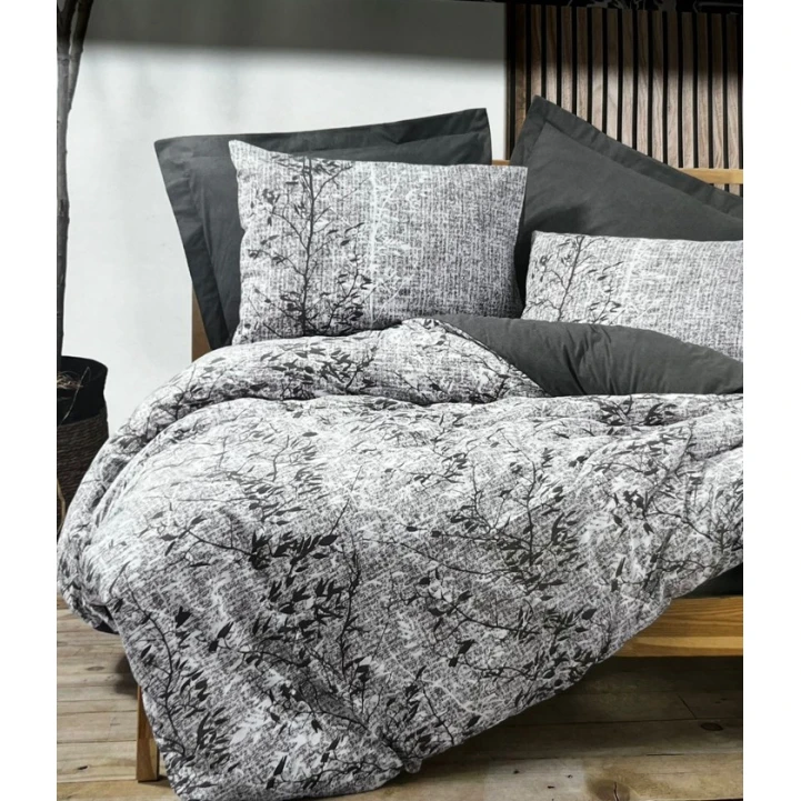 Комплект постельного белья Cotton Box SHA-00004711, пододеяльник 200х220 см, простыня 240х260 см, наволочкa 50x70 см 2 шт, двуспальный, хлопок, разноцветный