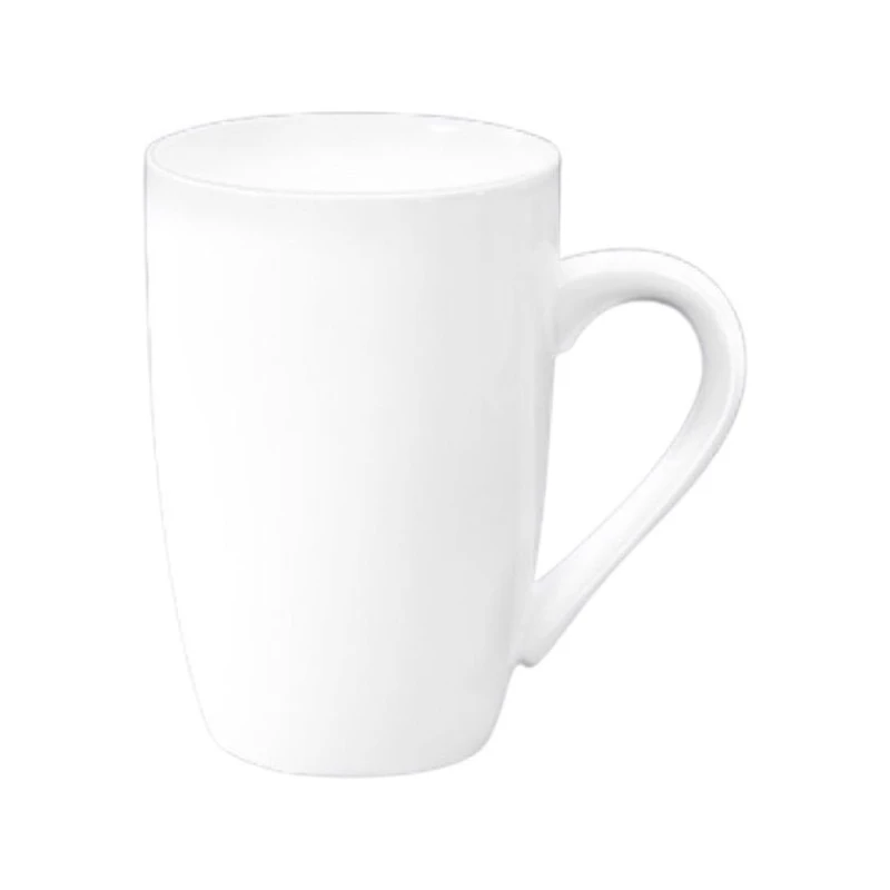 Кружка Wilmax WL-993095, 340 мл, фарфор, белый Кружка Wilmax WL-993095, 340 мл, фарфор, белый