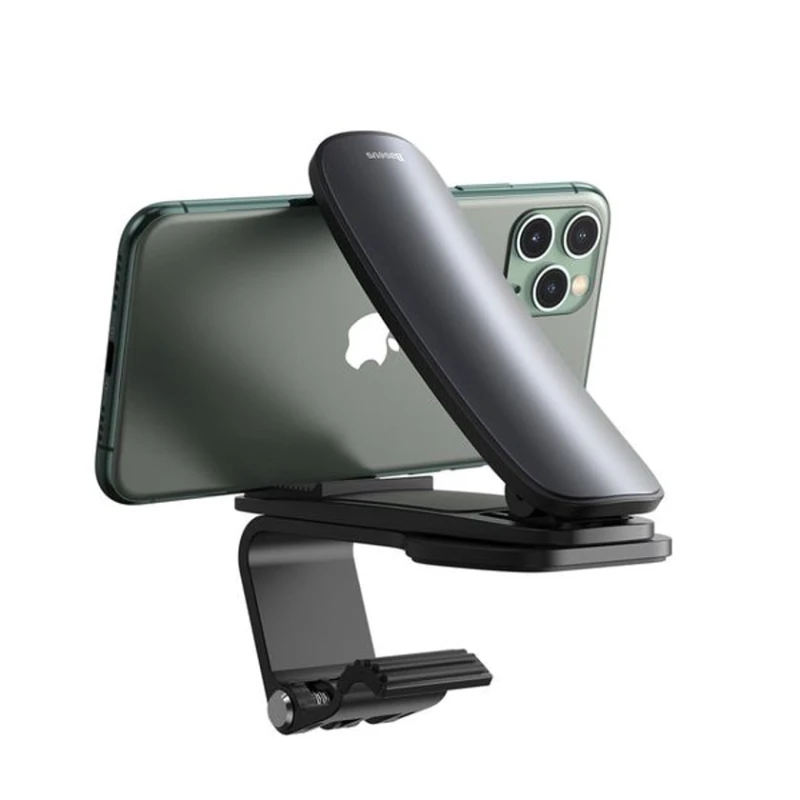Автомобильный держатель для телефона Baseus Big Mouth Pro Car Mount Black