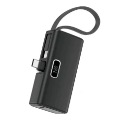 Внешний аккумулятор Wiwu P044 5000 mAh Black Внешний аккумулятор Wiwu P044 5000 mAh Black