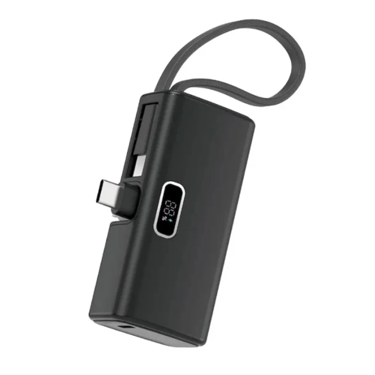 Внешний аккумулятор Wiwu P044 5000 mAh Black Внешний аккумулятор Wiwu P044 5000 mAh Black