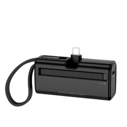 Внешний аккумулятор Wiwu P044 5000 mAh Black Внешний аккумулятор Wiwu P044 5000 mAh Black