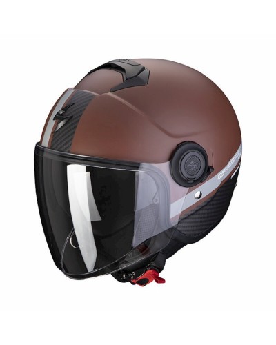 Motosiklet dəbilqəsi Scorpion EXO-City Strada Matt Brown-Black M