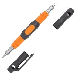 Многофункциональная отвертка Jakemy JM-8155 3 в 1-ом, оранжевый/черный