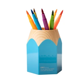 Подставка для ручек Deli 9145, пластик, товар в ассортименте Подставка для ручек Deli 9145, пластик, товар в ассортименте