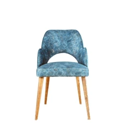 Стул Samwood Tifani, бук, синий, 88x51 см Стул Samwood Tifani, бук, синий, 88x51 см