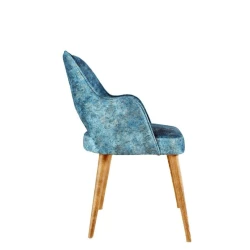 Стул Samwood Tifani, бук, синий, 88x51 см Стул Samwood Tifani, бук, синий, 88x51 см