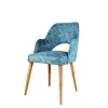 Стул Samwood Tifani, бук, синий, 88x51 см