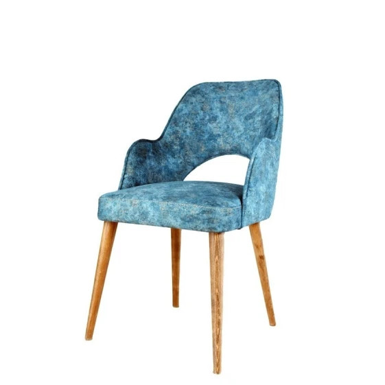 Стул Samwood Tifani, бук, синий, 88x51 см