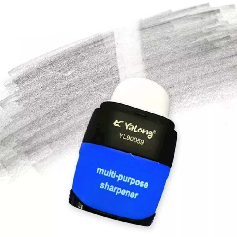 Точилка Yalong 2 в 1, с ластиком, в ассортименте Точилка Yalong 2 в 1, с ластиком, в ассортименте