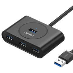 USB HUB Ugreen USB 3.0 4-port Black (20291) USB HUB Ugreen USB 3.0 4-port Black (20291)