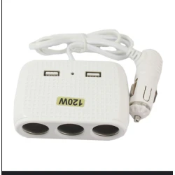 Автомобильное зарядное устройство İn Car 3 SocKets белый Автомобильное зарядное устройство İn Car 3 SocKets белый