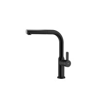 Qarışdırıcı kran Teka Oval 938 1-qollu, qara