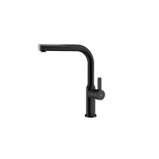 Qarışdırıcı kran Teka Oval 938 1-qollu, qara