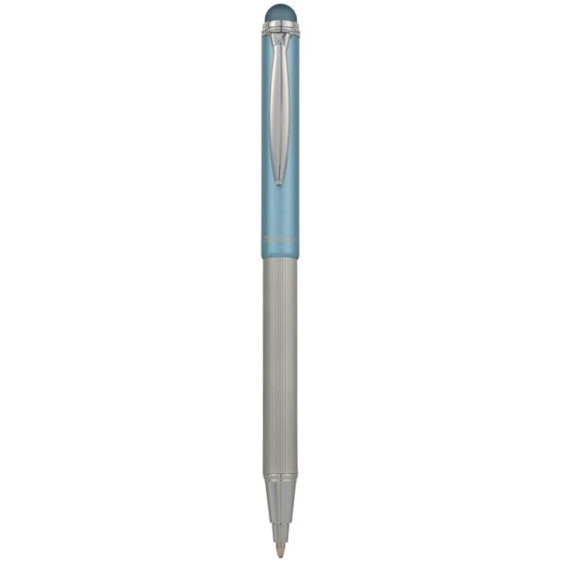 Гелевая ручка Zebra Pen Telescopic Stylus Metallic 0.7 мм, синий