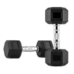 Qantellər RN 600-125 12.5 kq, 2 əd, xrom/kauçuk, qara