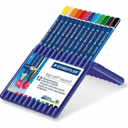 Набор цветных карандашей Staedtler Ergosoft, 12 цветов