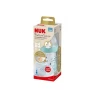 Бутылочка для кормления Nuk Nature Sense, 240 мл, 0-6 мес, M размер, стекло/силикон, товар в ассортименте