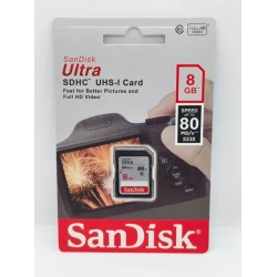 Карта памяти SanDisk Ultra 8GB SDHC