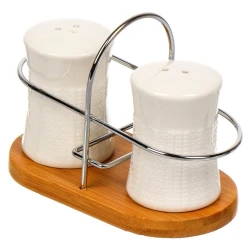 Ədviyyatlar üçün dəst NH_HHAGB5, 2 əd, altlıqda, ağ