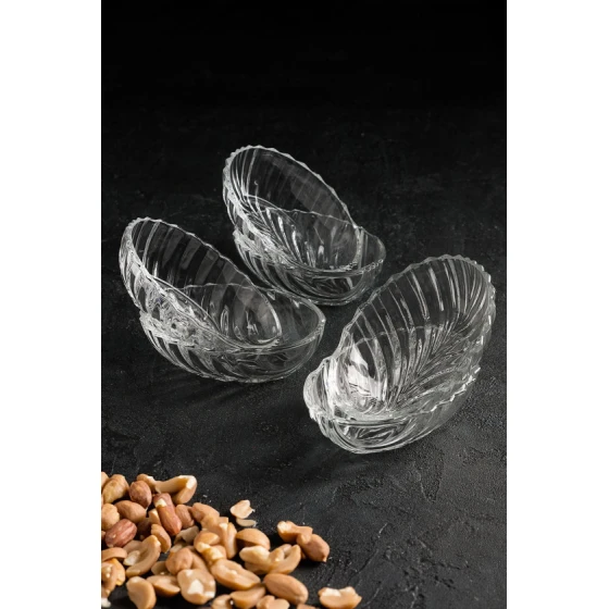 Набор менажницы Kaveh, прозрачный, стекло, 6 шт.