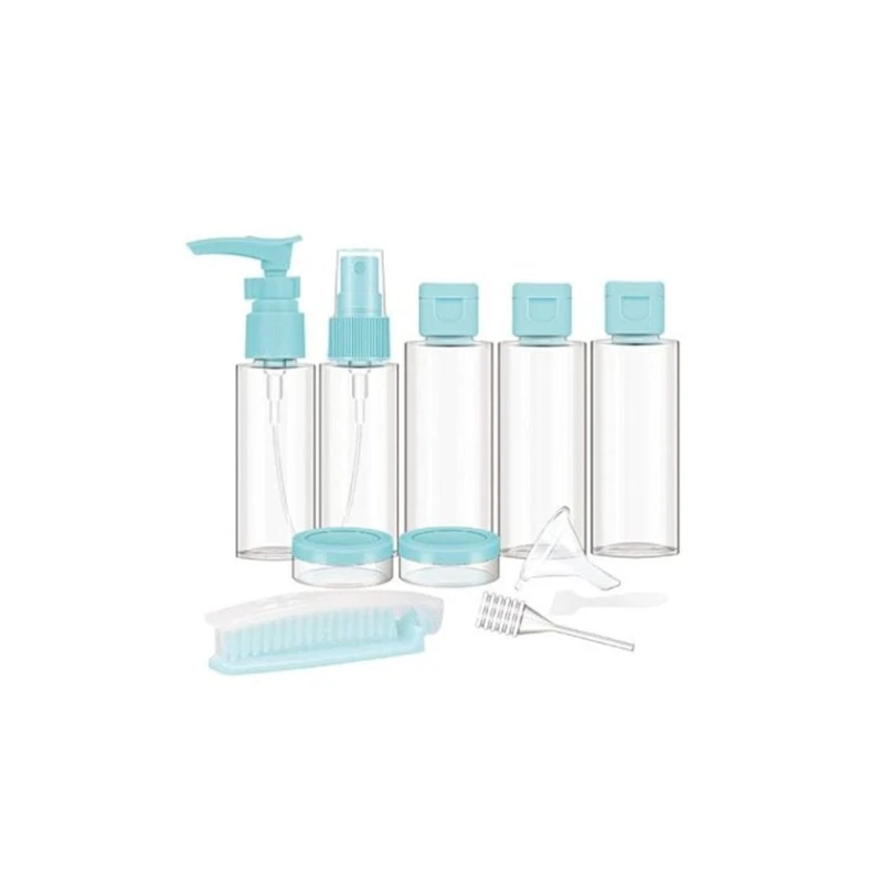 Набор дорожных бутылочек Miniso Container Bottle Travel Set, 11 шт Набор дорожных бутылочек Miniso Container Bottle Travel Set, 11 шт