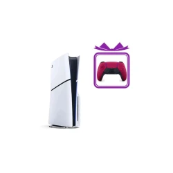 Playstation 5 Slim 1TB with Ps5 Dualsense Controller Cosmic Red