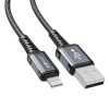 Кабель USB Acefast C1-02 USB to Lightning, Серый Кабель USB Acefast C1-02 USB to Lightning, Серый