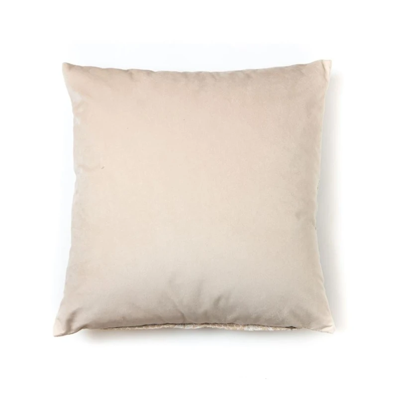 Чехол для подушки Hom-me 105542, 45x45 см, гобелен, белый/бежевый Чехол для подушки Hom-me 105542, 45x45 см, гобелен, белый/бежевый