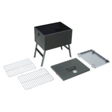 Manqal-hisxana Союзгриль N1-M06F çıxarıla bilən ayaqlar və termometr ilə, 40.5х30х46 sm