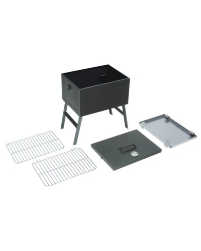 Manqal-hisxana Союзгриль N1-M06F çıxarıla bilən ayaqlar və termometr ilə, 40.5х30х46 sm