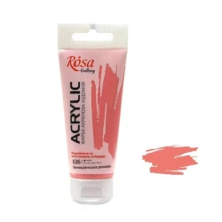 Акриловая краска художественная Rosa Gallery 636, венецианский розовый, 60 мл