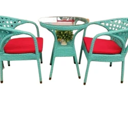 Bağ mebeli dəsti Evalar ALD_BMD_002, rattan, yaşıl/qırmızı Bağ mebeli dəsti Evalar ALD_BMD_002, rattan, yaşıl/qırmızı