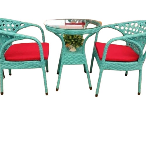 Bağ mebeli dəsti Evalar ALD_BMD_002, rattan, yaşıl/qırmızı Bağ mebeli dəsti Evalar ALD_BMD_002, rattan, yaşıl/qırmızı