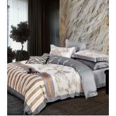 Yataq dəsti MiraNova Sateen D’lux CTS-246, yorğan üzü 200x220 sm, mələfə 240x260 sm, 2 əd. yastıq üzü, 50x70 sm, ikinəfərlik, satin, rəngbərəng