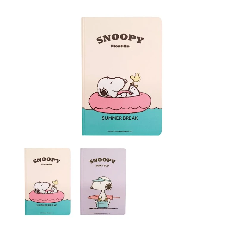 Блокнот Miniso Snoopy Summer Travel Hardcover, A5, 64 листа, товар в ассортименте Блокнот Miniso Snoopy Summer Travel Hardcover, A5, 64 листа, товар в ассортименте