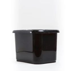 Сушилка для столовых приборов Hom-me 100906, 13x14x18.5 см, пластик, черная