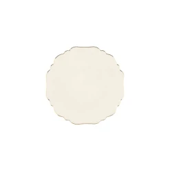 Тарелка Porland Tide Altın Yaldız, фарфор, белая, 21 см