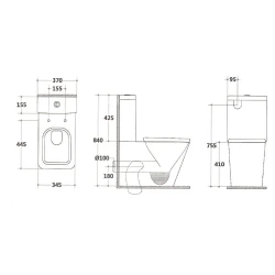 Унитаз Classo 003A Унитаз Classo 003A