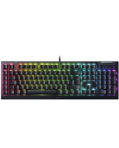 Klaviatura Razer BlackWidow V4 X, Green Switch, USB-A, EN/RU, RGB, qara - RZ03-04700800-R3R1