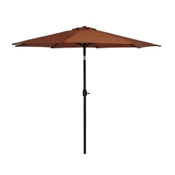 Садовый зонт JYSK Halk, Ø300x248 см, сталь/полиэстер, терракотовый Садовый зонт JYSK Halk, Ø300x248 см, сталь/полиэстер, терракотовый