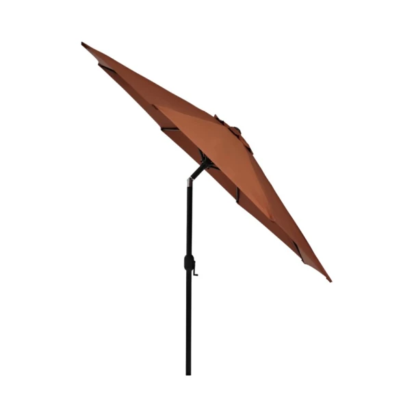 Садовый зонт JYSK Halk, Ø300x248 см, сталь/полиэстер, терракотовый Садовый зонт JYSK Halk, Ø300x248 см, сталь/полиэстер, терракотовый