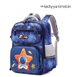 Məktəbli bel çantası Beinto CB89CAM68 mavi